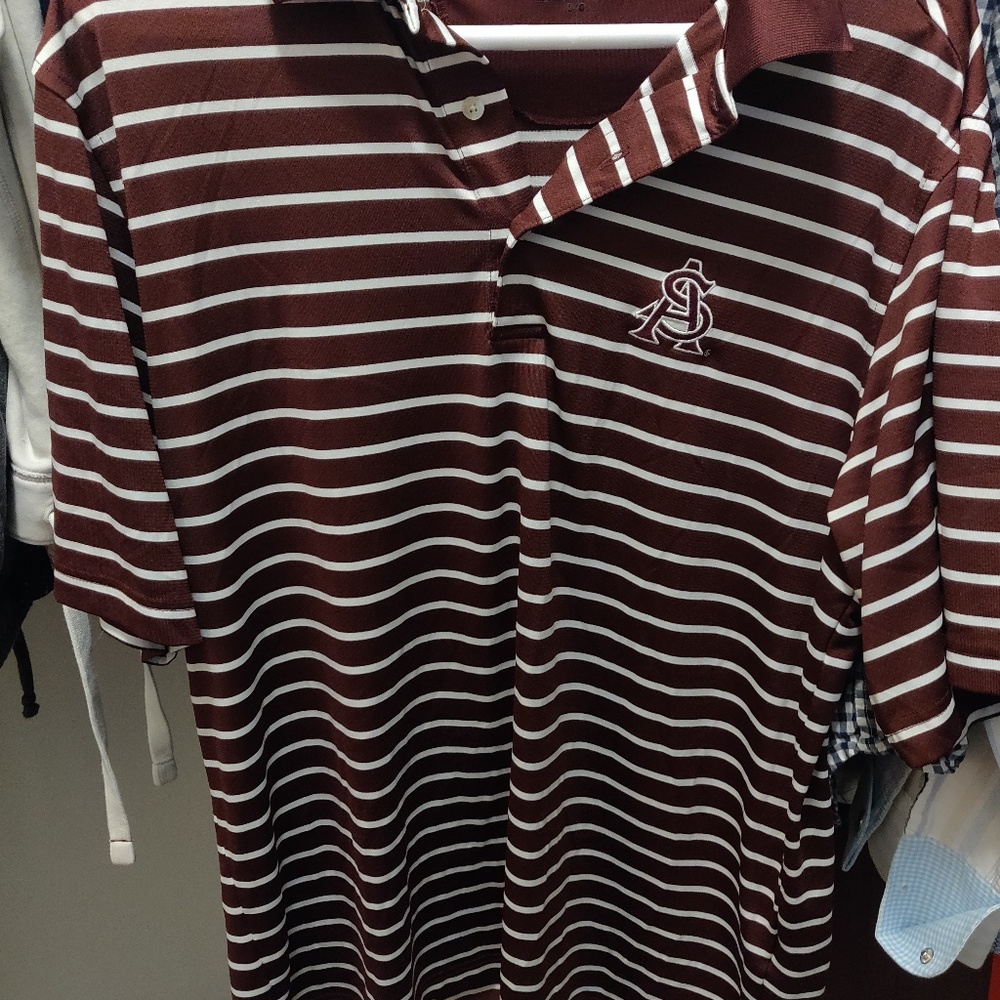 ASU Golf Polo Shirt Size Large Ping Short Sleeve